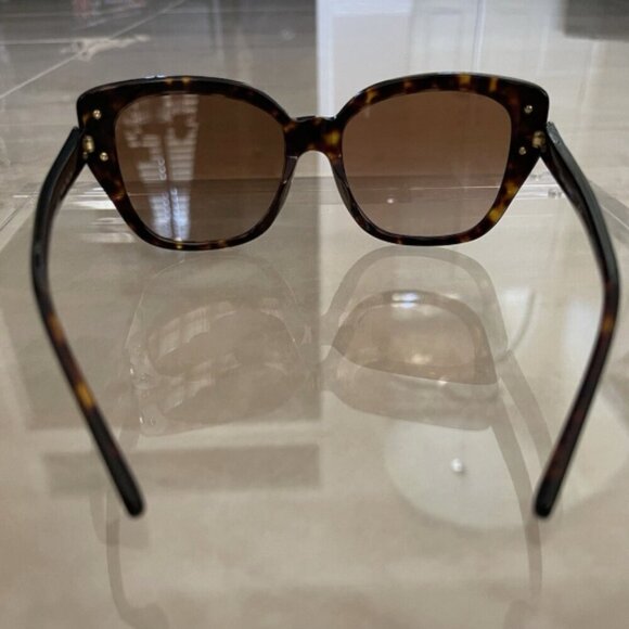 NWT! NEW! Tory Burch Sunglasses -Dark Tortoise / Brown Gradient - Picture 5 of 7
